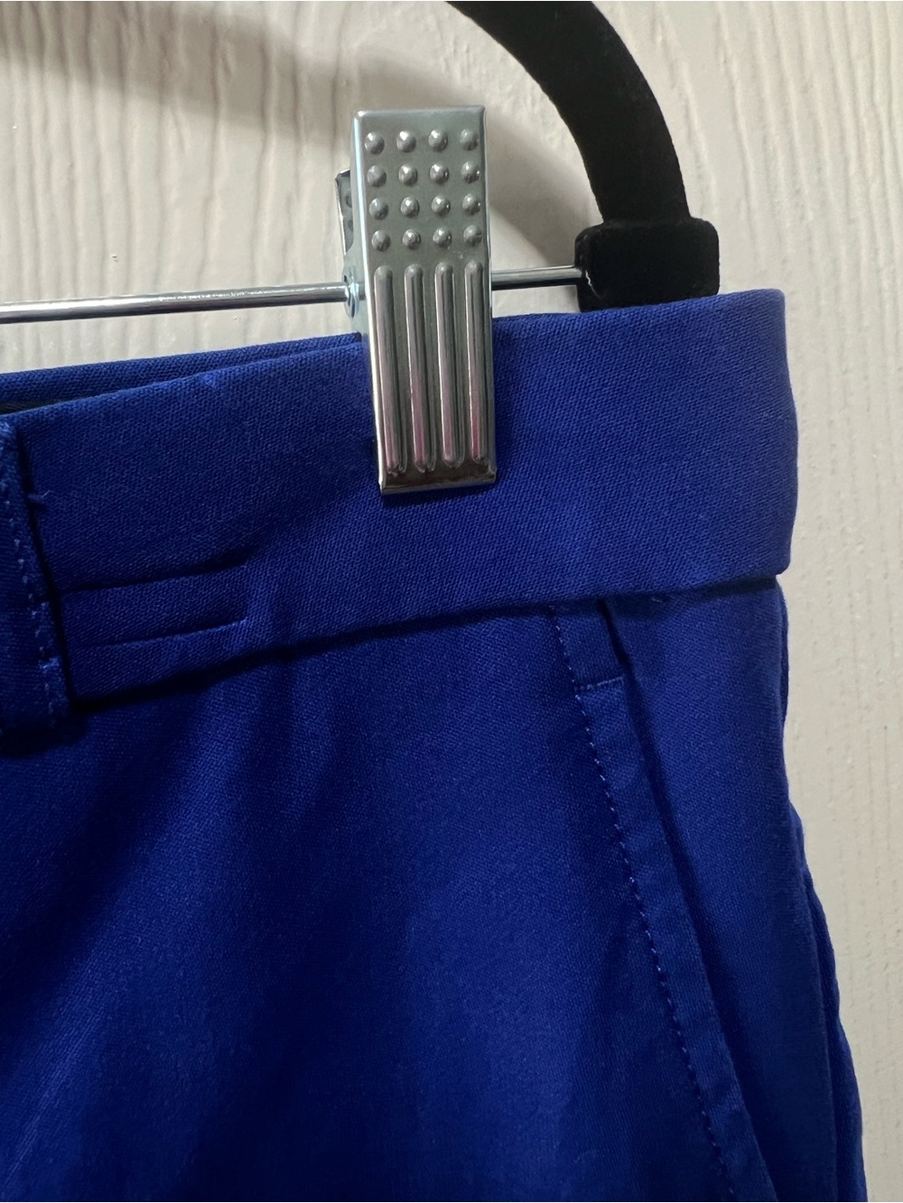 Banana Republic Ryan Royal Blue Straight Leg Dress Pants Size 12 - Picture 9 of 12